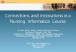 Connections  and  Innovations in a  Nursing   Informatics   Course