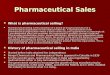 Pharmaceutical Sales Skills