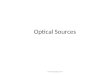 Chapter6 optical sources