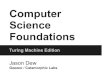 Computer Science Fundamentals - Turing Machines