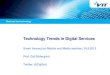 Technology trends in digital services - Caj Södergård