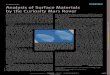 Analysis of Surface Materials by Curiosity Mars Rover - Special Collection