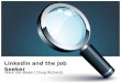 Linkedin for the job seeker basics.ppt