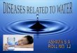 Diseases related to water- Ashwin