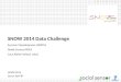 SNOW 2014 Data Challenge