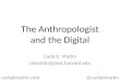 The anthropologist and the digital