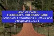 Leap of-faith-flexibility group