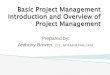 Basic Project Management  Qc Session1