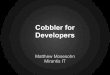 CodeFest 2013. Mosesohn M. — Automating environments with Cobbler