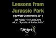 Lessons from Jurassic Park eduWEB Conference 2011