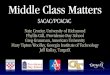 Middle Class Matters  SACAC/PCACAC 2012