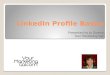 LinkedIn Profile Basics