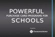 Powerful Purchase Card Programs For Schools
