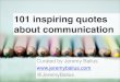 101 inspiring quotes about communication