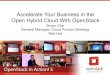 OpenStack in Action! 5 - Red Hat - Accelerate Your Business in the Open Hybrid Cloud With OpenStack - Bryan Che