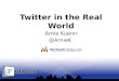 Pubcon - Twitter Marketing in the Real World