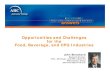 Opportunities and Challenges for the Food Beverage & CPG Industries