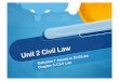 U201 issues in civil law