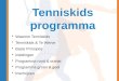 Tenniskids programma •Waarom Tenniskids •Tenniskids & Te Werve •Basis Principes •Indelingen •Programma rood & oranje •Programma groen & geel •Inschrijven