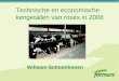Technische en economische kengetallen van rosés in 2008 Willeam Schoonhoven