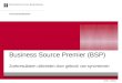 Business Source Premier (BSP) Zoekresultaten uitbreiden door gebruik van synoniemen Universiteitsbibliotheek verder = klikken