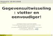 Coördinatiecel Vlaams e-government Gegevensuitwisseling: vlotter en eenvoudiger! Digipolis 30/09/2008 Coördinatiecel Vlaams e-government (CORVE) Boudewijngebouw