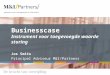 Businesscase Instrument voor toegevoegde waarde sturing Jos Smits Principal Adviseur M&I/Partners