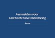 Aanmelden voor Lareb Intensive Monitoring demo. Ga naar  k lik op ‘doe mee als patiënt’