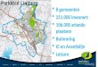 Parkstad Limburg  8 gemeenten  251.000 inwoners  106.000 arbeids- plaatsen  Buitenring  IC en Avantislijn  Leisure