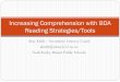 Increasing Comprehension with BDA Reading Strategies/Tools