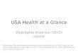 Health At A Glance Focus On Usa