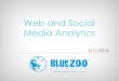 Blue Zoo Creative Web and Social Analytics Seminar, February 2014