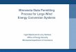 Minnesota State Permitting Process for Large Wind Energy Conversion Systems