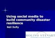 social media & disaster resilience presentation