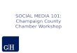 Champaign County Ohio Social Media 101 & 201 Workshops