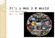 It’S A Web 2 World