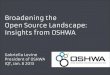 broadening the open source landscape: insights from oshwa