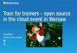 Train for trainers event in Warsaw / Intro
