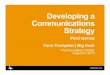Developing a Communications Strategy for Your Nonprofit