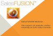 SalesFUSION Webinar - The impact of website visitor tracking on your sales pipeline