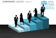 Business corporate ladder style design 1 powerpoint presentation templates
