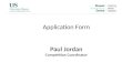 StartUp Sussex - Application Form June 2013