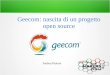 Geecom, nascita di un progetto open source