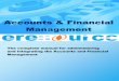 Working online with accounts and financial management