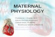 Maternal Physiology Lecture
