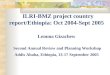 ILRI-BMZ Project on Improving the Livelihoods of Poor Livestock-keepers in Africa through Community-Based Management of Indigenous Farm Animal Genetic Resources: Country report Ethiopia: