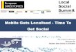 Mobile Gets Localised - Time to Get Social