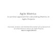 Agile Metrics : A seminal approach for calculating Metrics in Agile Projects