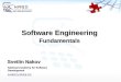 Software Engineering Fundamentals Svetlin Nakov