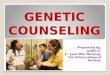 Genetic counseling